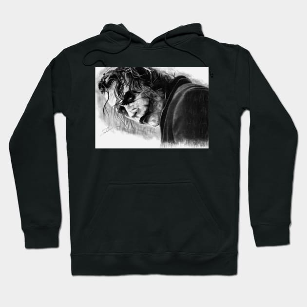 Heath Ledger Hoodie by asa7ur